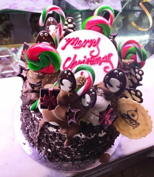 Chocolate Christmas Cake