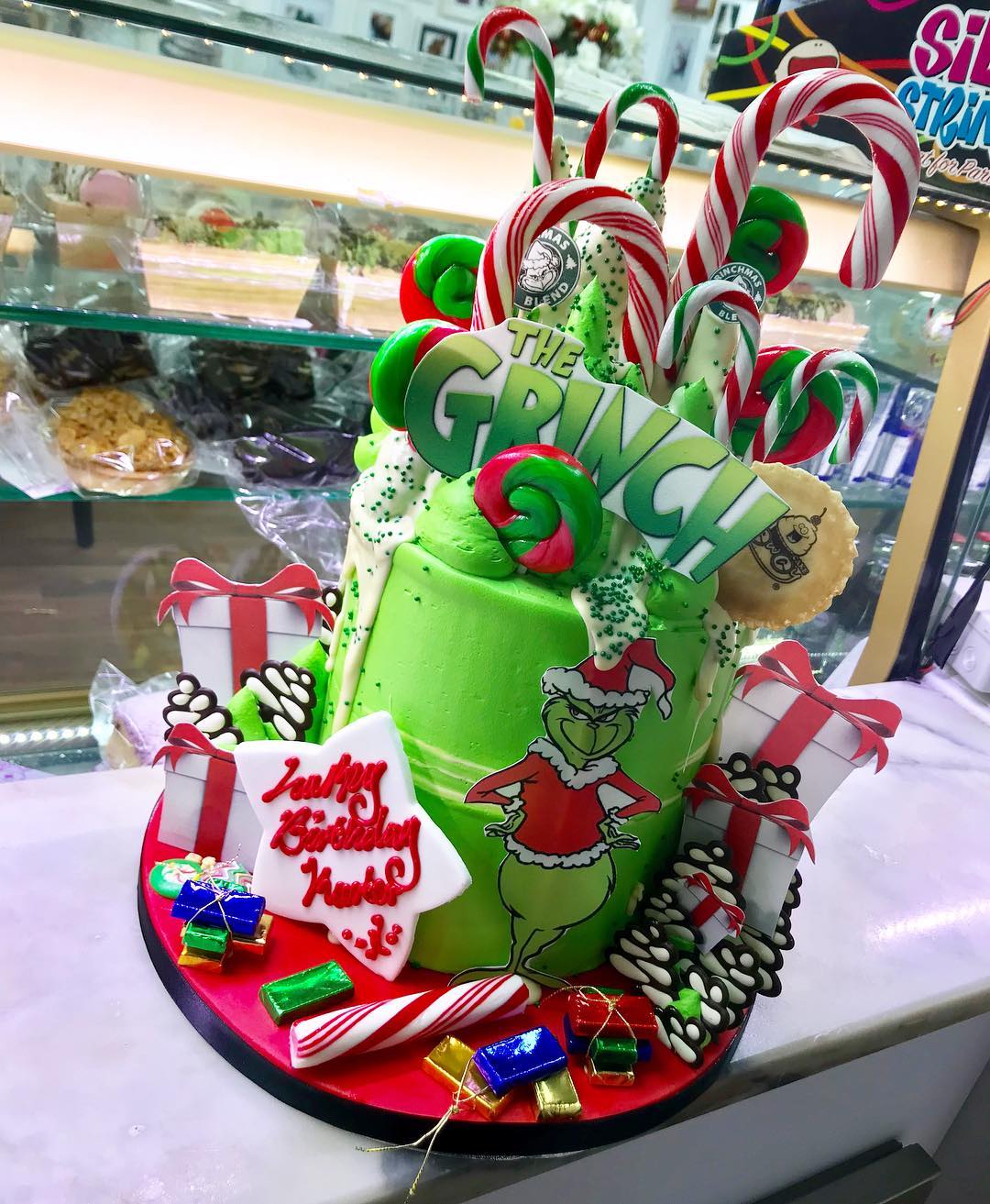 Grinch Birthday Cake Cake Away Manchester